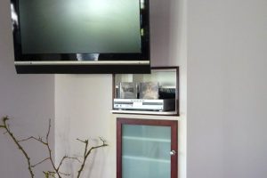 Discrete Entertainment Niche - Load Bearing Wall Mountings